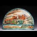 Peggy Crago - Desert Sunset Arch Tile - Ceramics